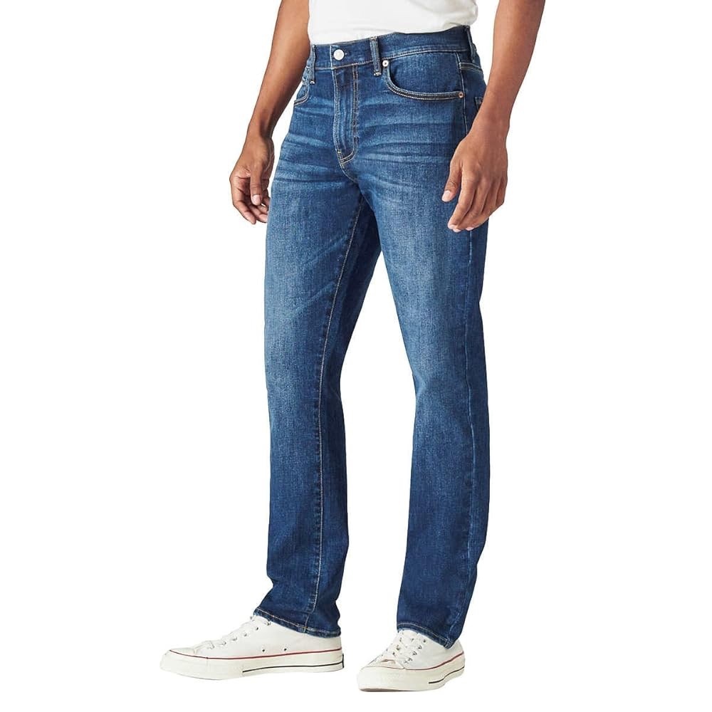 Lucky Brand Men’s Dark Blue Denim Jeans 410 Athletic Fit, 32x30